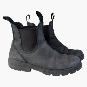 SoftMoc "Kylie" Chelsea Boots Charcoal Leather | Size 9